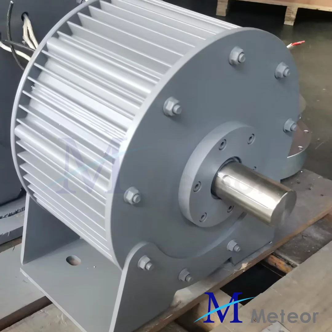 Solar Wind Generator 10KW 20KW Low Speed Permanent Magnet Generator 48V 96V 220V 380V 3 Phase AC Alternators Use For Motor Drive Water Wind Turbine