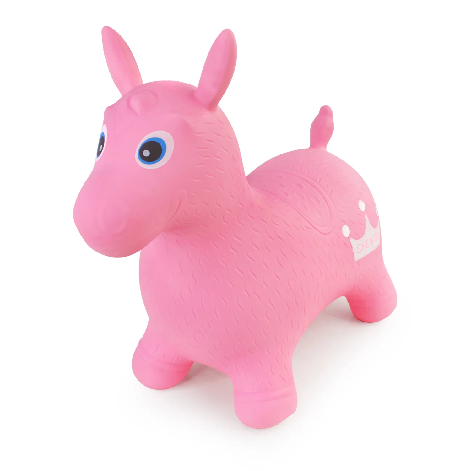 Horse Hopper Toys Jumping Horse Toys Baby Inflatable Bouncer Kids Animal Bouncy Ride on Child Baby Play Chair Rocker