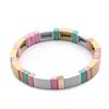2023 Network Red Cross-border Explosive Women's Enamel Bracelet Personality Fashion DIY Bracelet Accessories 4
