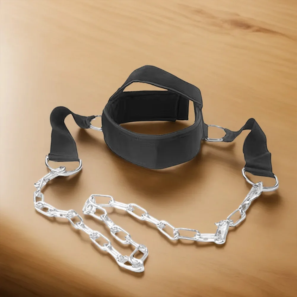 Head Neck Muscle Power Training Head Harness Adjustable Gym Fitness Weight Bearing Cap Neck Trainer Neck Muscle Power Training 2