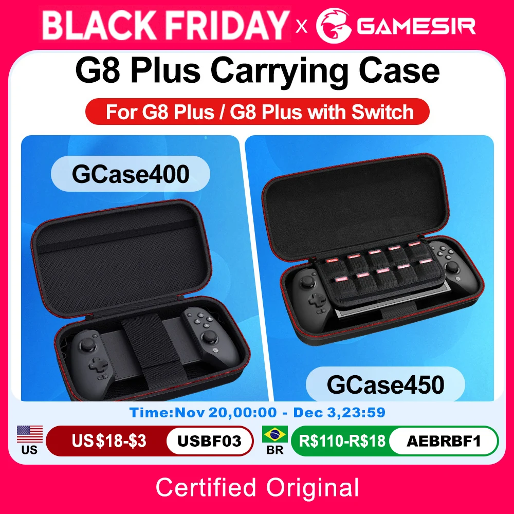 GameSir G8 Plus Carrying Case G8 Galileo Controller Bag for X3 PRO