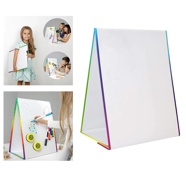 Magnetic Dry Erase Board With Stand For Desktop Double Sided White Board  Planner Reminder For School Office 11 Inch X 7 Inch - AliExpress