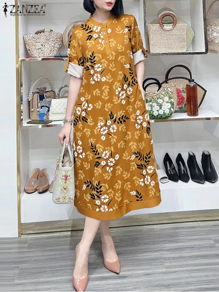 Zia Sundress in Cream with Multi Fruit Print main image 1