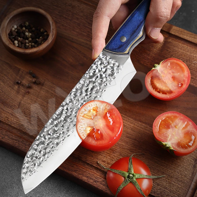 Butcher Knife Forged Boning Kitchen Knife Stainless Steel Meat Chopping Knives Chef Slicing Cutter Cleaver Cooking BBQ Tools