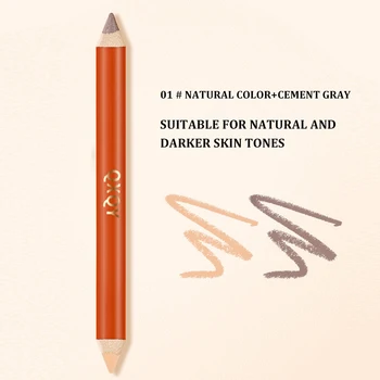 قلم تحديد الوجه ثلاثي الأبعاد برأس مزدوج 9