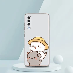 Charming Cartoon Cat Couple Phone Case - Samsung A02S (B7)