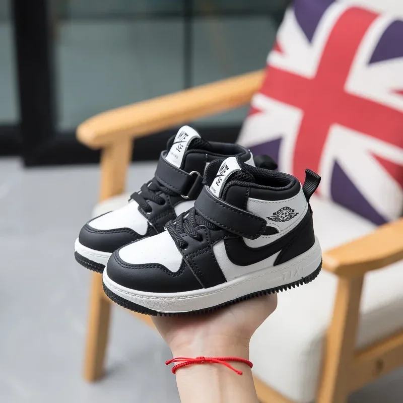 Fashion Kids Sneakers Spring Autumn High Top Breathable Casual Shoes Girls Non-slip Board Shoes Boys Outdoors Basketball sports shoes kids sneakers kids shoes kids sports shoes