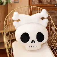 Creative Simulation of Skull Bones Plush Toys Soft Plush Pillows Funny Dolls Halloween Decorations 2