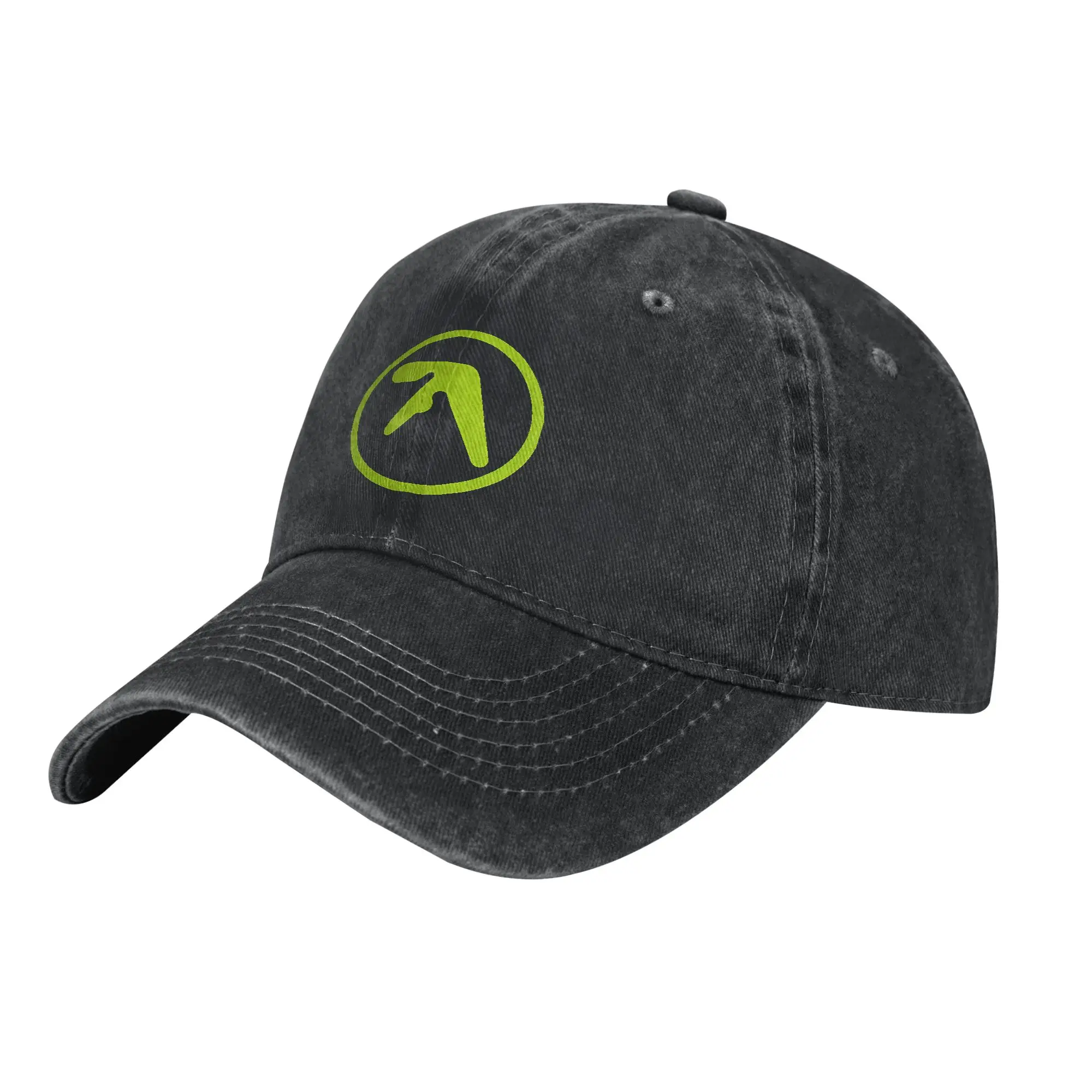 Aphex Twin Casual Baseball Cap Kpop Rock Trucker Hat Spring Sunscreen Unisex Herren Stilvolle Baseball Caps – Detail 5