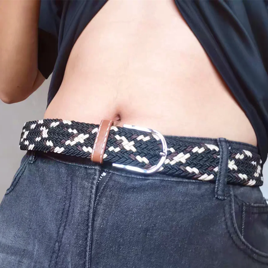 Cintura In Tela Unisex Con Fibbia Automatica Regolabile - Leggera E Resistente - Per Jeans, Lavoro E Tempo Libero