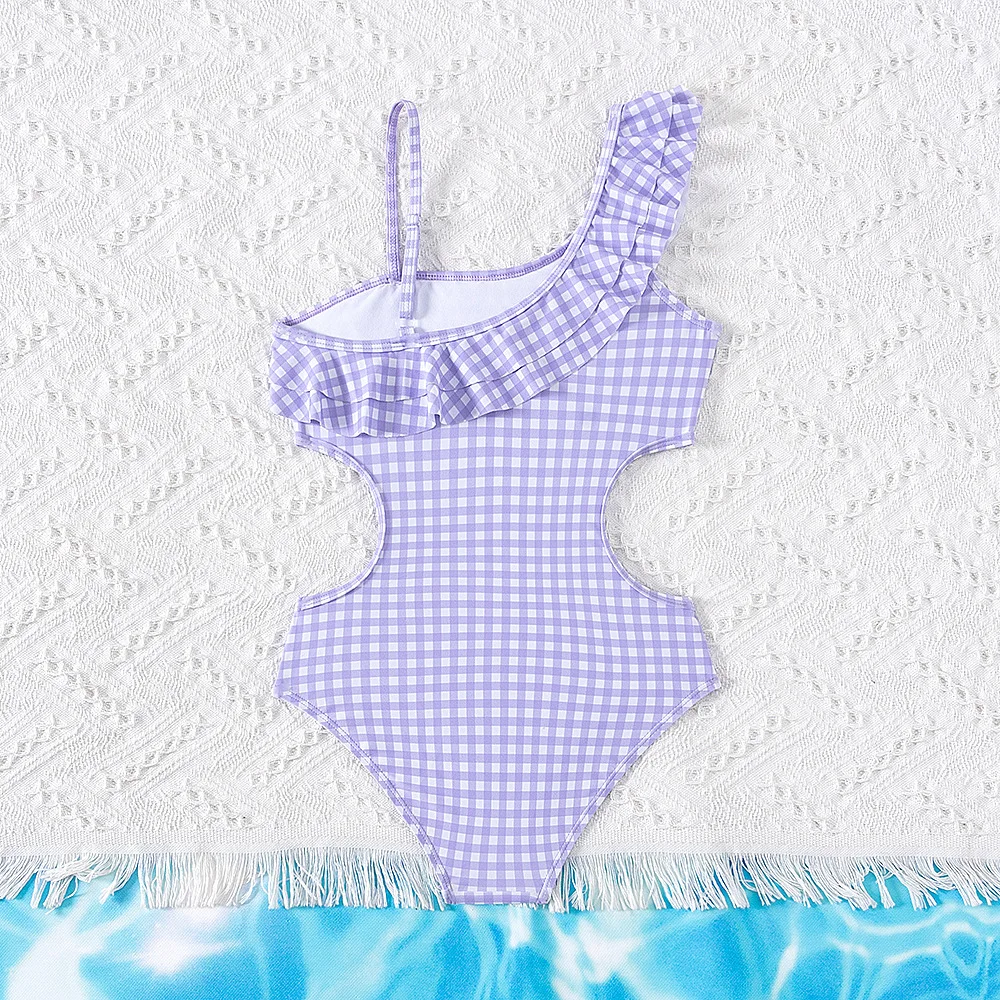 One Piece Swimsuit Children Swimsuit For 5-14 Year Girl