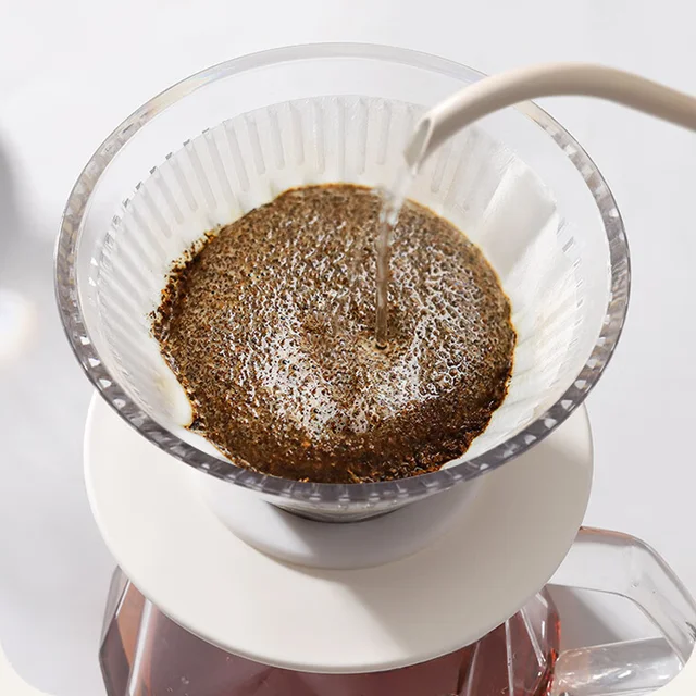 YRP Portable Coffee Filter Cup coffee dripper pour over V&60 White, black, silver gray V01/V02 quality reusable filters