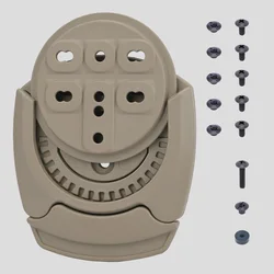 Advanced Rotating Tactical Holster Platform & Quick Disconnect Kit for Hunting and Shooting Accessories (TAN)