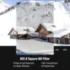 NEEWER 2 Pack ND0.9/1.8 Square ND Filter, 4"x5.65" Dual Sided 30 Multi Nano Coated Cinema Neutral Density Filter for Matte Box 2