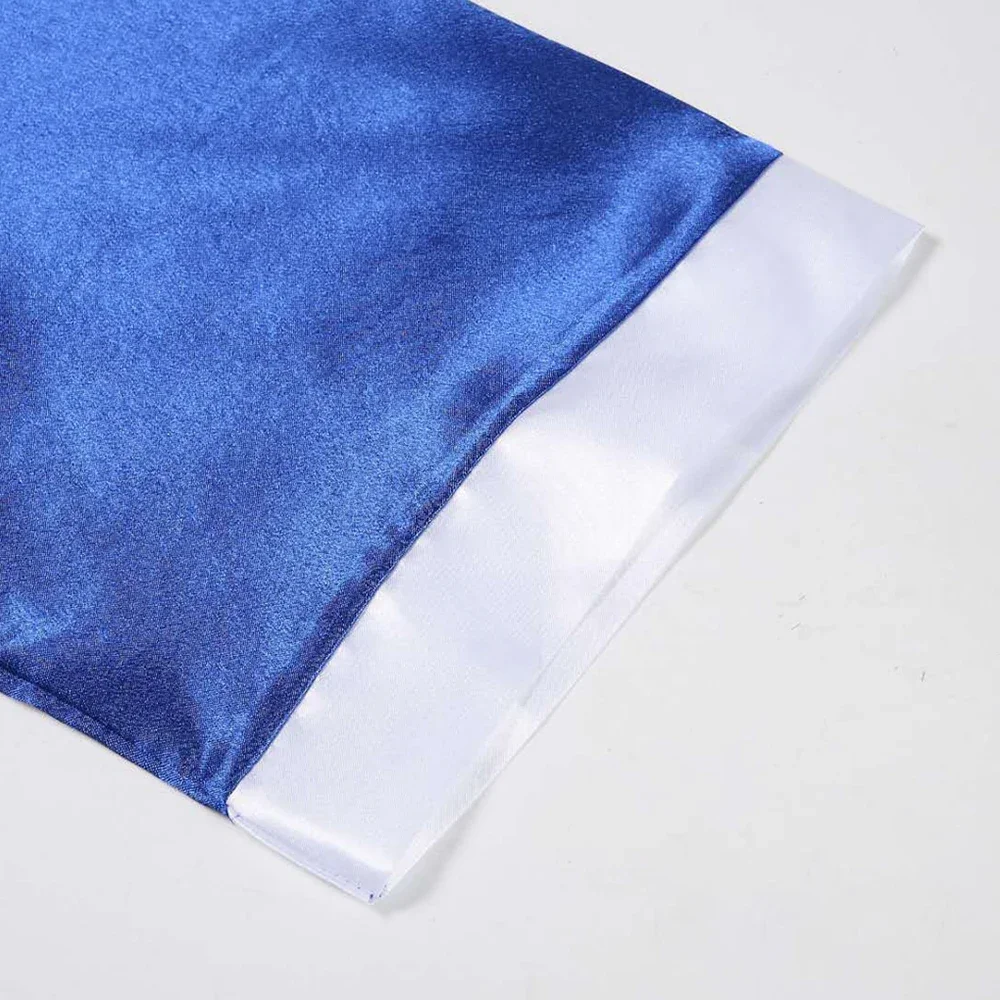 Boksen Mma Gewaden Full Length alkout Gewaad Mannen Vrouwen Volwassen Vechtsporten Kickboksjurk Rood Blauw Zwart Polyester