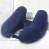 Inflatable Neck Pillow With Patent Valve Phone Storage H shaped Neck Aeroplane Car Neck Rest Cushion Travel Supplies 3