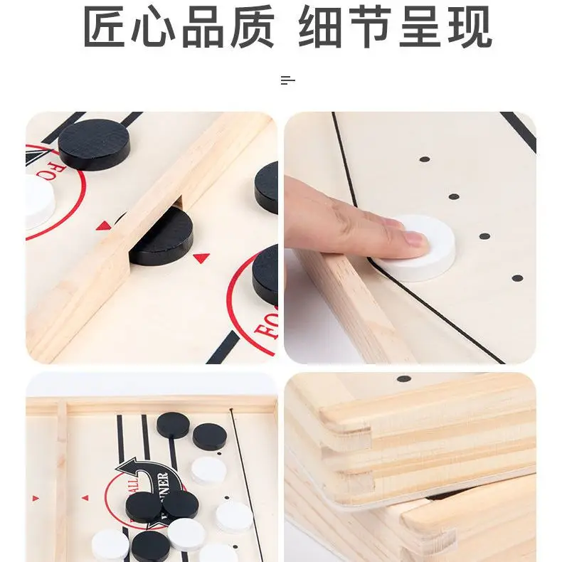 Foosball Winner Games Table Hockey Game Catapult Chess Parent-child Interactive Toy Fast Sling Puck Board Game Toys For Children 5