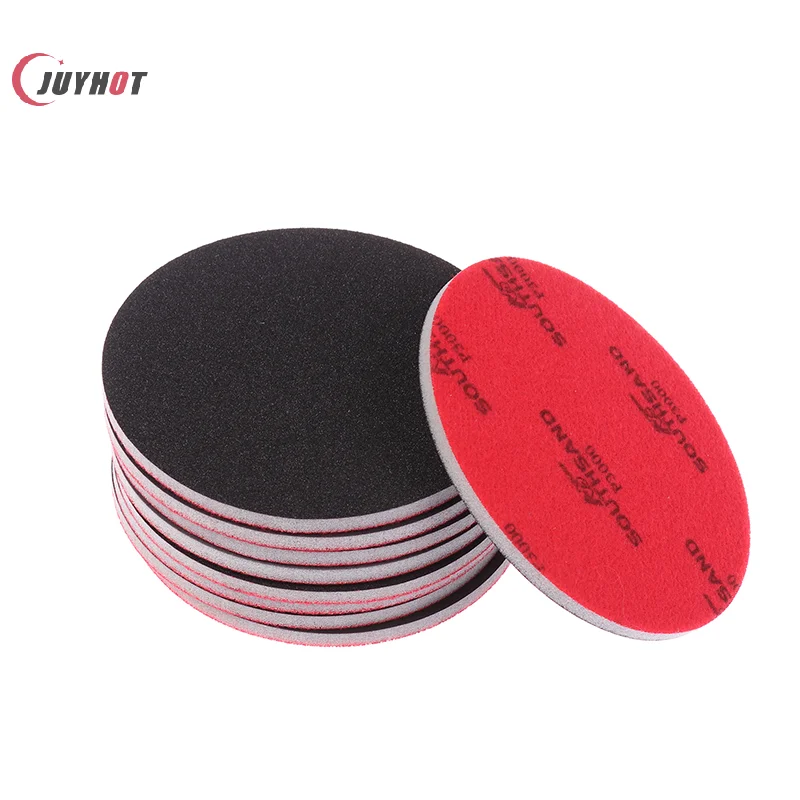 9 Pieces/set Bowling Sanding Pads Resurfacing Polishing Kit Bowling Cleaner Portable Pad Ball Polishing Cleaner