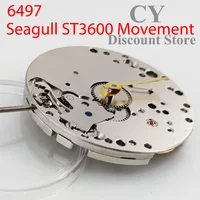 ST3600 mouvement mécanique haute précision 17 bijoux remplacer ETA 6497 mouvement pour montre pour hommes montre-bracelet hommes 6