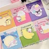 60 Pages Cute Cartoon Memo Pad Scrapbooking Journal Collage DIY Sticky Notes Student Leave Message Notepad Kawaii Stationery 1