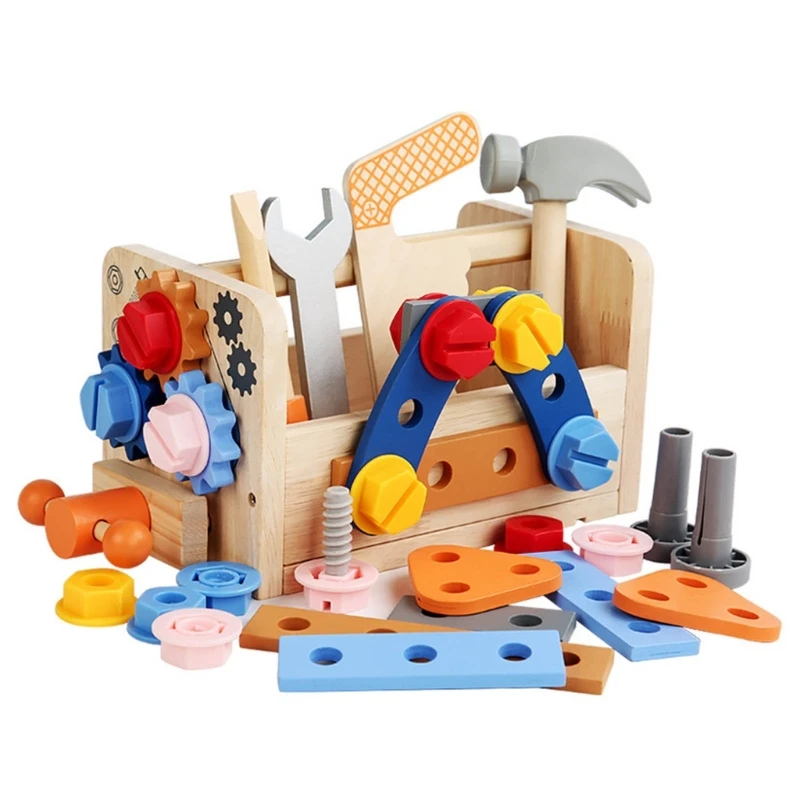 

Children Screw Assembly Baby Hands-on Multi-Function Repair Nut Combination