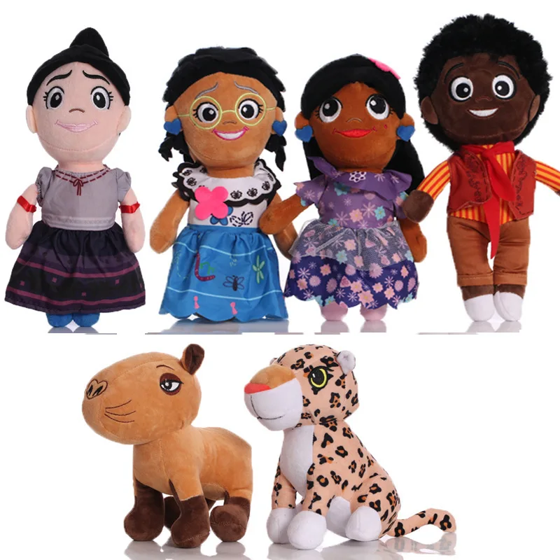 

22cm-28cm Magic Full House Doll Cross Border New Product Encanto Plush Mirabe Doll Movie Surrounding Girl Doll