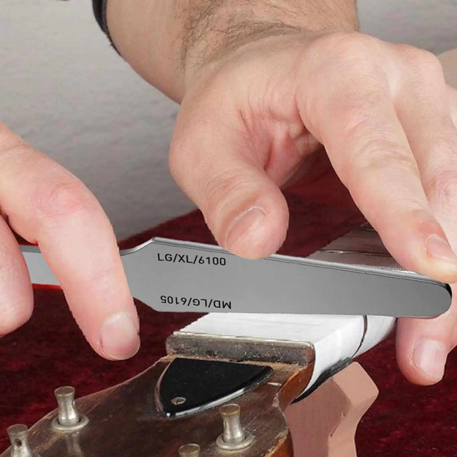 Fret End File Dressing File Guitar Repair Tool Professional Steel Luthier Tool Fret Leveling Crowning File Guitar Fret Tools