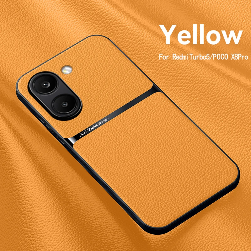 Luxury Leather Ultra Thin Protection Hard Phone Cover Case