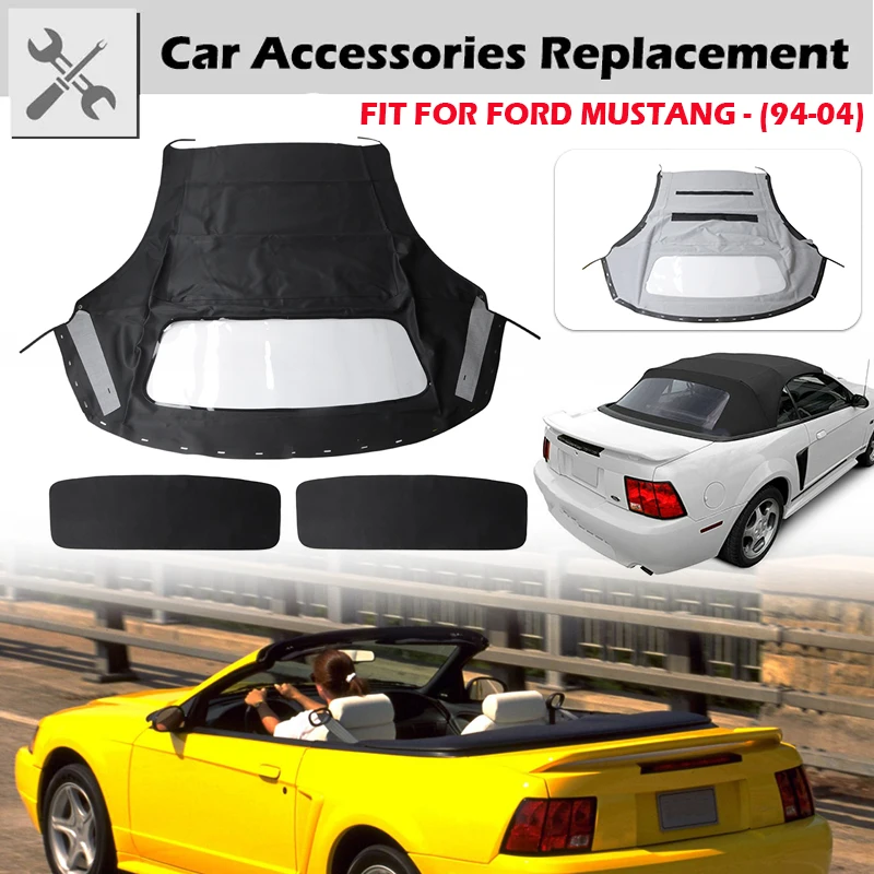 Верхняя крышка кабриолета подходит для Ford Mustang SVT Cobra 2001-2004 солнцезащитный козырек