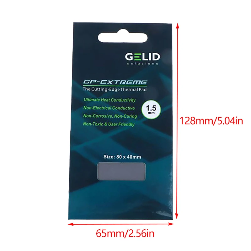 GELID GP-Ultimate 15W/mK CPU GPU 마더보드용 열전도 패드 고성능 방열 실리콘 패드