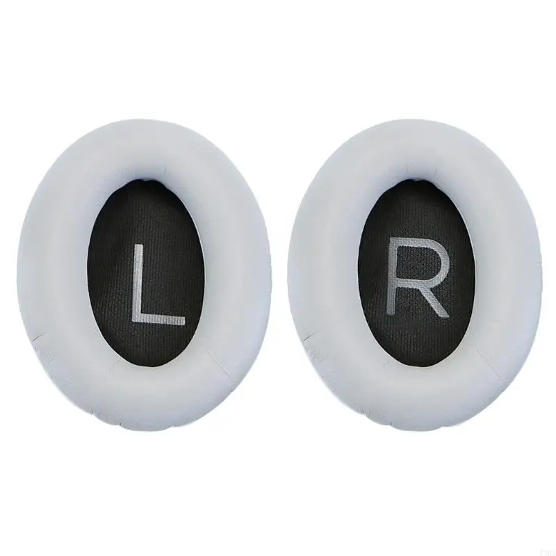 77HA Soft Protein Earpads for QC45 Earphone Memory Foam Earcups Ear Cushion Ear Pads