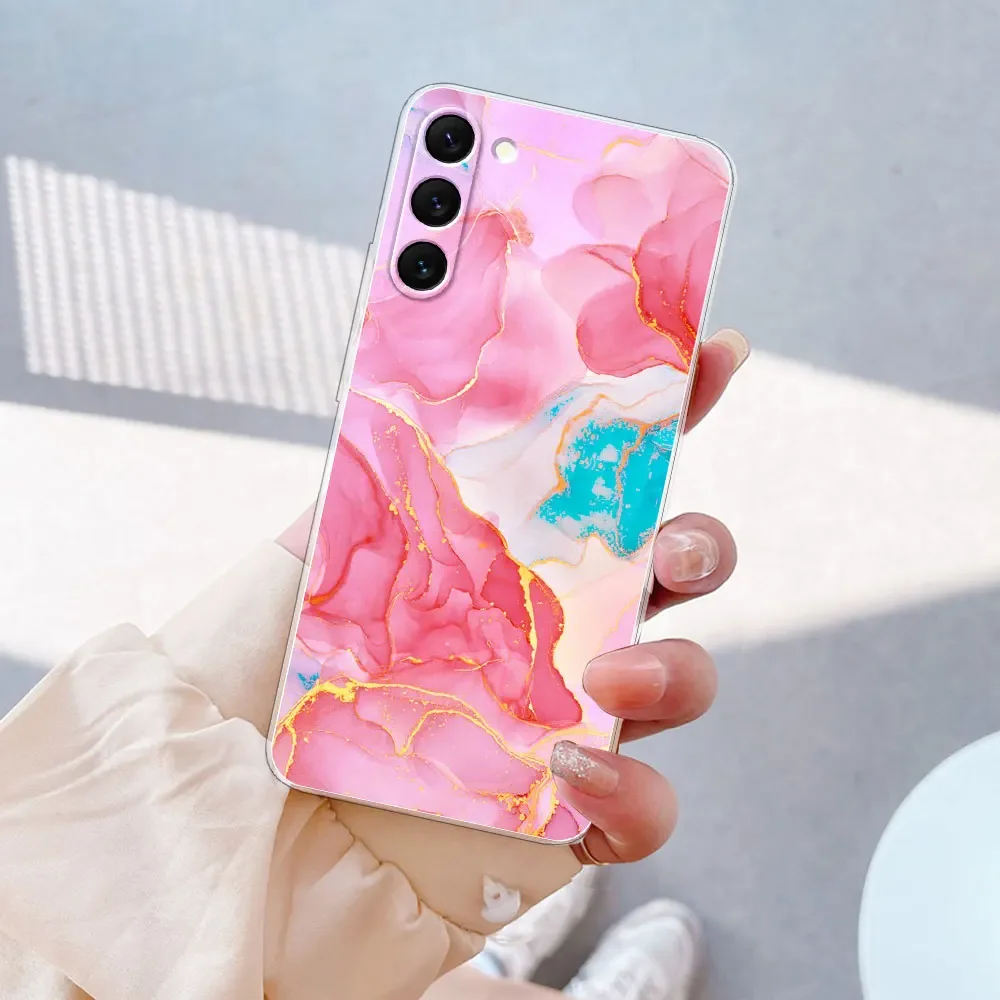 Clear Soft Silicone Phone Case Cover - Compatible with S23 Series