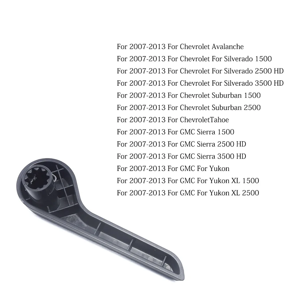 BJYXSHOP Maniglia di ricambio per sedile reclinabile anteriore sinistro lato guidatore, per Chevy Silverado Suburban GMC Sierra Yukon XL 2007-2014, 15232594