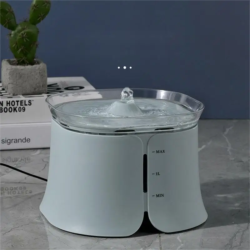 

OUZEY 1.7L Large Capacity Automatic Water Fountain For Cats Smart Cycle Pet Water Dispenser Flowable Cat Dog Drinker Bowl