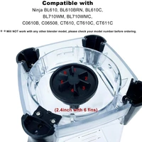 Replacement Parts for BL660/BN750/BL610 72 Oz (9 Cups) Pitcher Driver Clutch Pin Set Accessories 2
