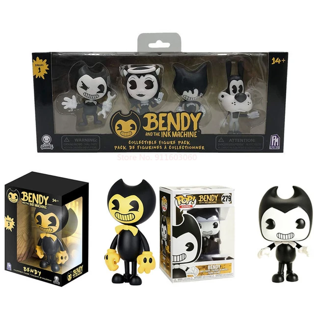 Bendy The Ink Machine Horror Game Cartoon Toy Action PVC Anime