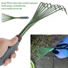 Garden Rake Grass Rake Hand Rake Leaf Broom with Comfort Grip Cleaning Rake Pet Excrement Rake Gardening Tools 4