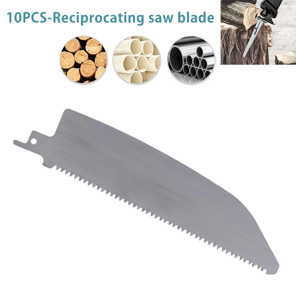 1pc Fish-Shape Reciprocating Saw Blade Hand Saw Saber Blade For Wood/Meat/Bone/Metal Cutting Power Tools Access Use reciprocating saw blades