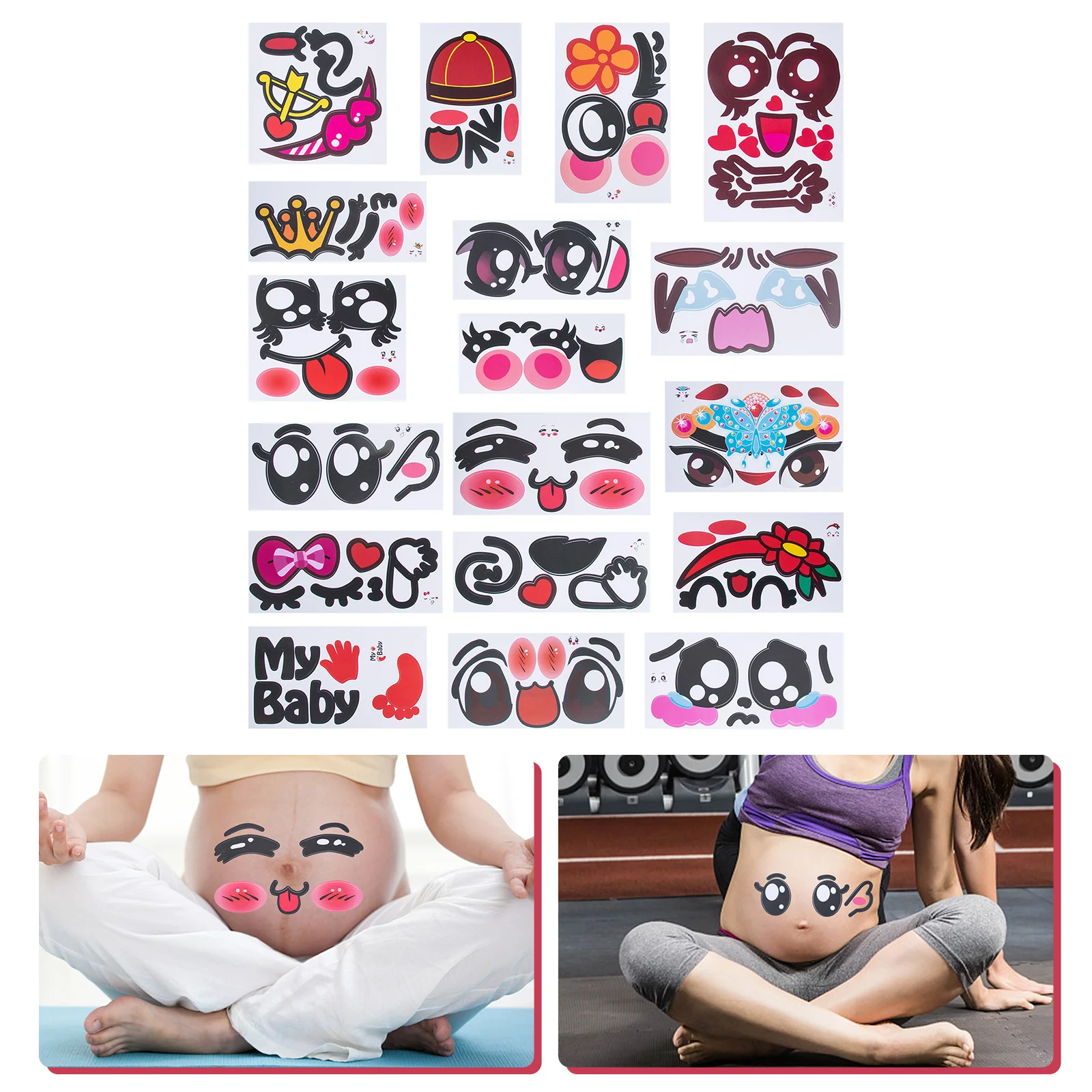 

9 листов фотографий для беременных женщин