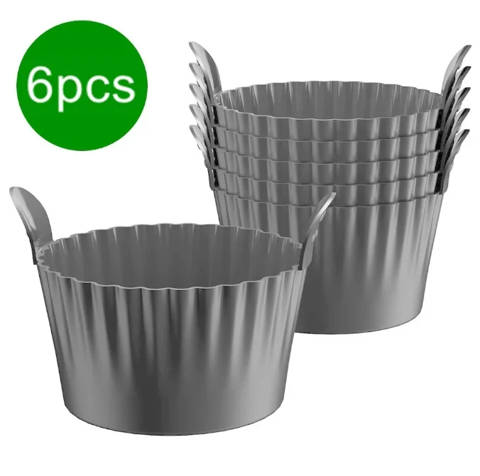 Gray 6pcs