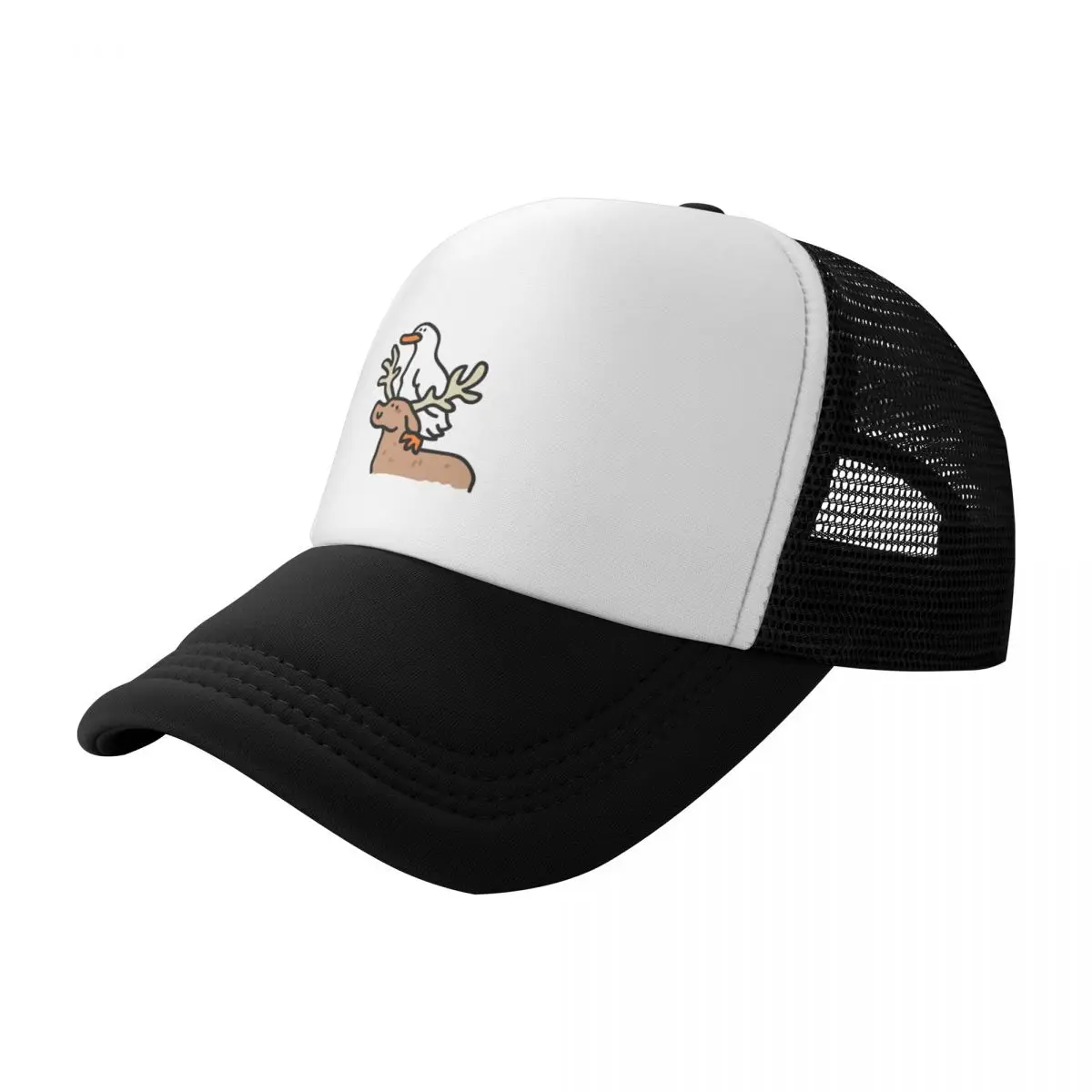 

goose on a moose Baseball Cap Dropshipping Trucker Cap Golf Men Women's