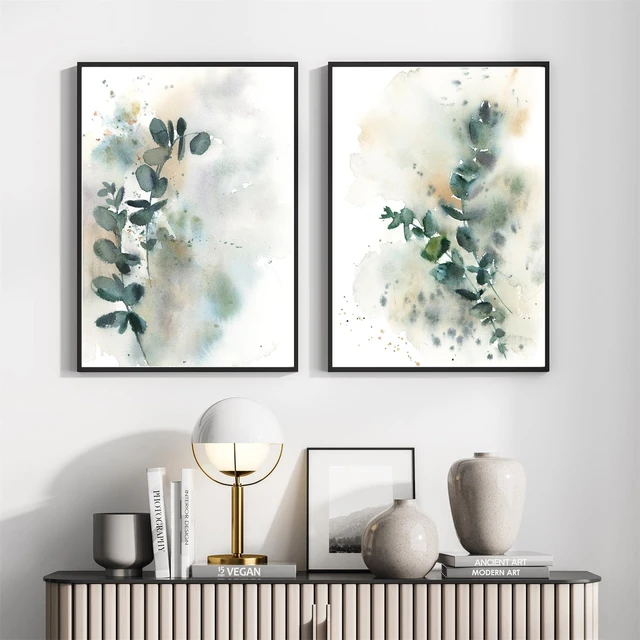 Japanese Style Landscape Wall Art Canvas Painting Watercolor Aesthetic  Poster Print Pictures for Modern Home Interior Decor - AliExpress