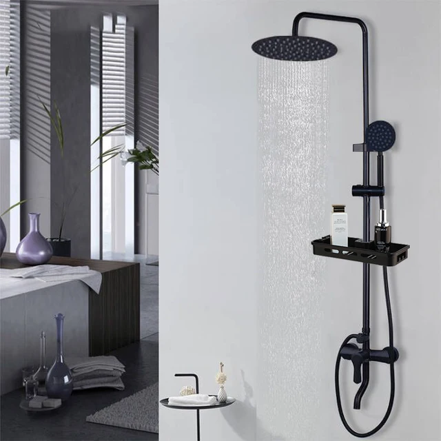 round shower