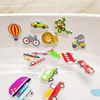 Soft EVA Paste Early Educational DIY Puzzle Toys Animal Sticker Bath Floating Bathtub Traffic Baby Bathroom Toys for Babies Gift 1