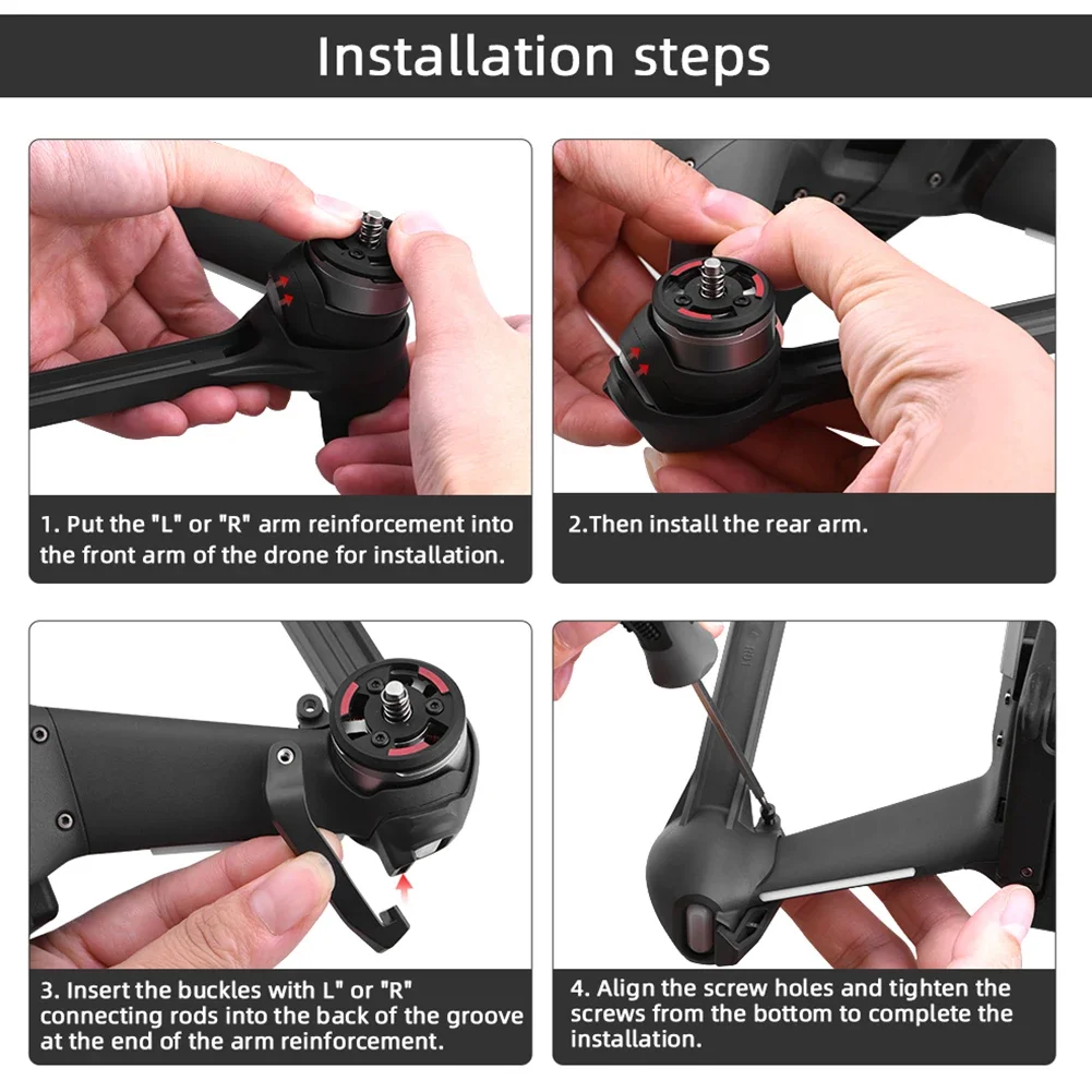 Bras de Renfort Drone DJI FPV - Accessoire Réparation Remplacement