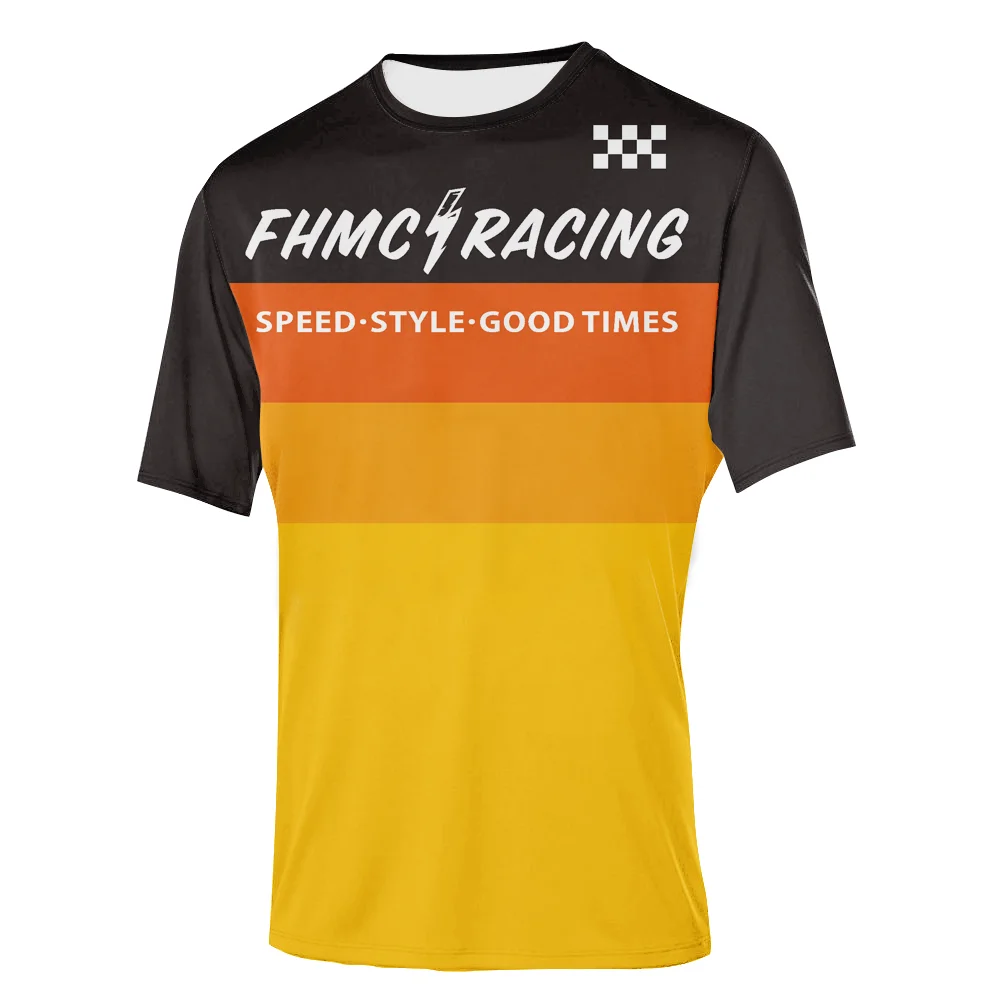 MOTO Shirt Mountain MTB Short sleeve Shirt mx Motorcycle Downhill off-road Motocross Sportwear t shirt bike cycling jersey bike cycling clothes