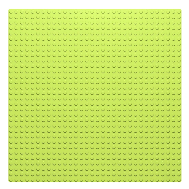 빌딩 블록 써드 파티 부품, 3811 베이스 플레이트 호환, 32x32 도트, 25.6x25.6cm, 2 개
