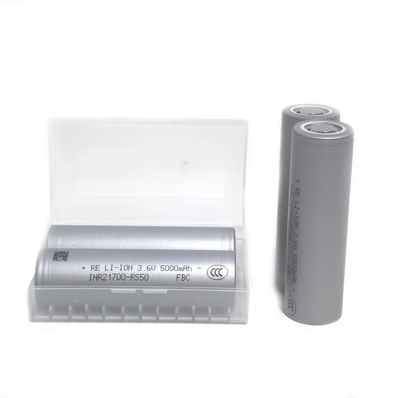 Batteria Li-Ion Originale Reliance RS50 21700 5000mAh 3.6V 70A Ricaricabile Senza Cella Centrale, Pacco Batterie ad Alto Drenaggio - Image 5