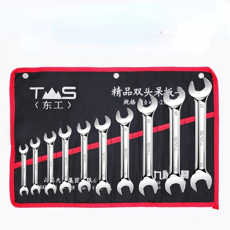 

Double Head Open End Wrench Thread Steel Galvanized Rustproof Key Wrench Set for Car Repair Spanner hand tools