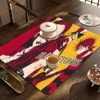 Nana Kitchen Dish Mat Absorbent Dining Table Mats Retro Non-slip Placemat Coffee Dish Tableware Mat For Home Decor 6